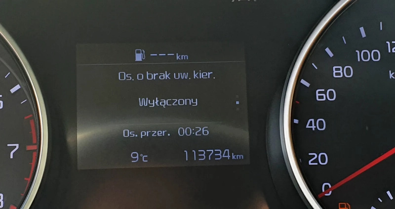 Kia Ceed cena 58000 przebieg: 113800, rok produkcji 2019 z Bytów małe 529